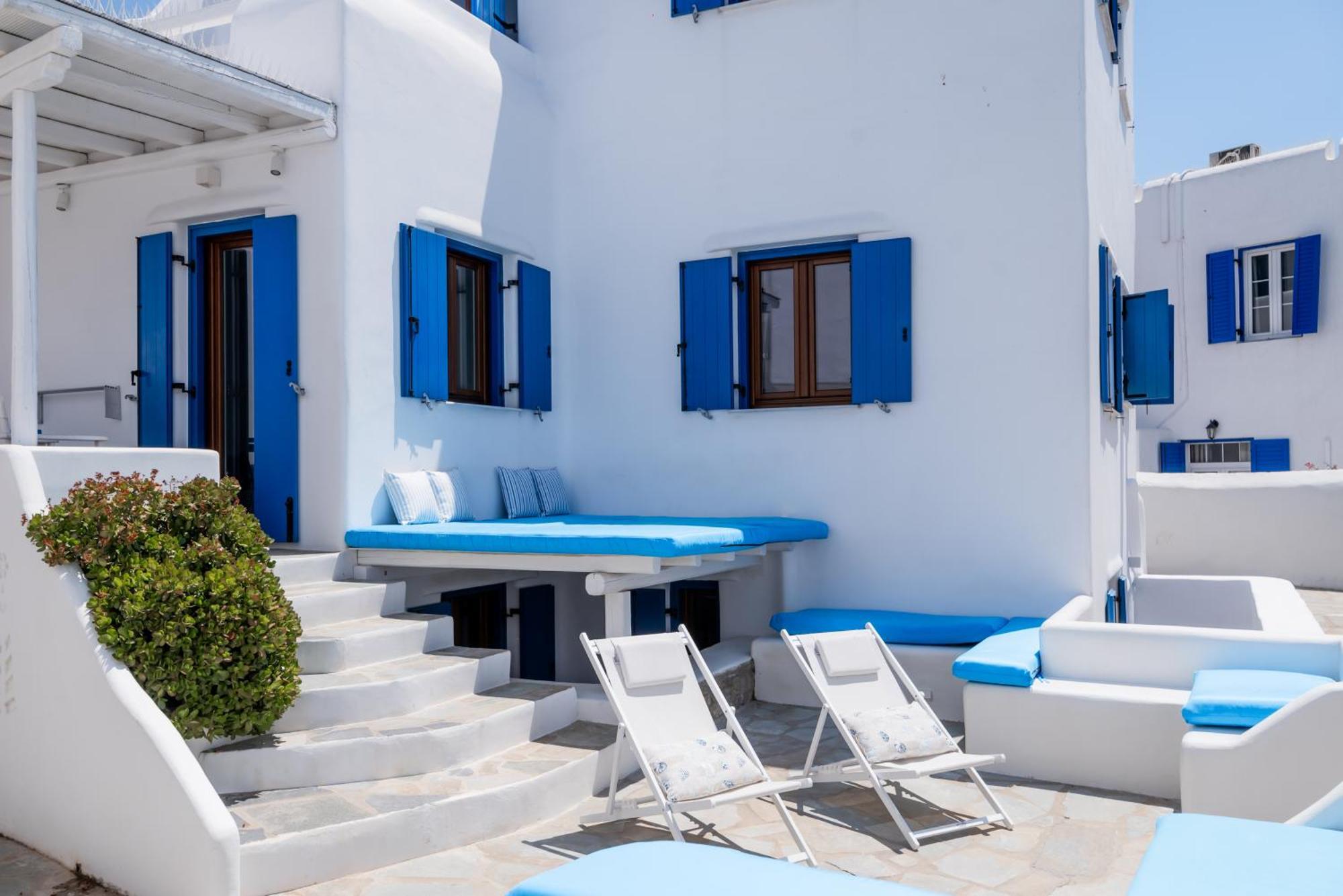 Olive Tree & Capari Mykonos Town Homes & Apartments With Pool! Exterior photo
