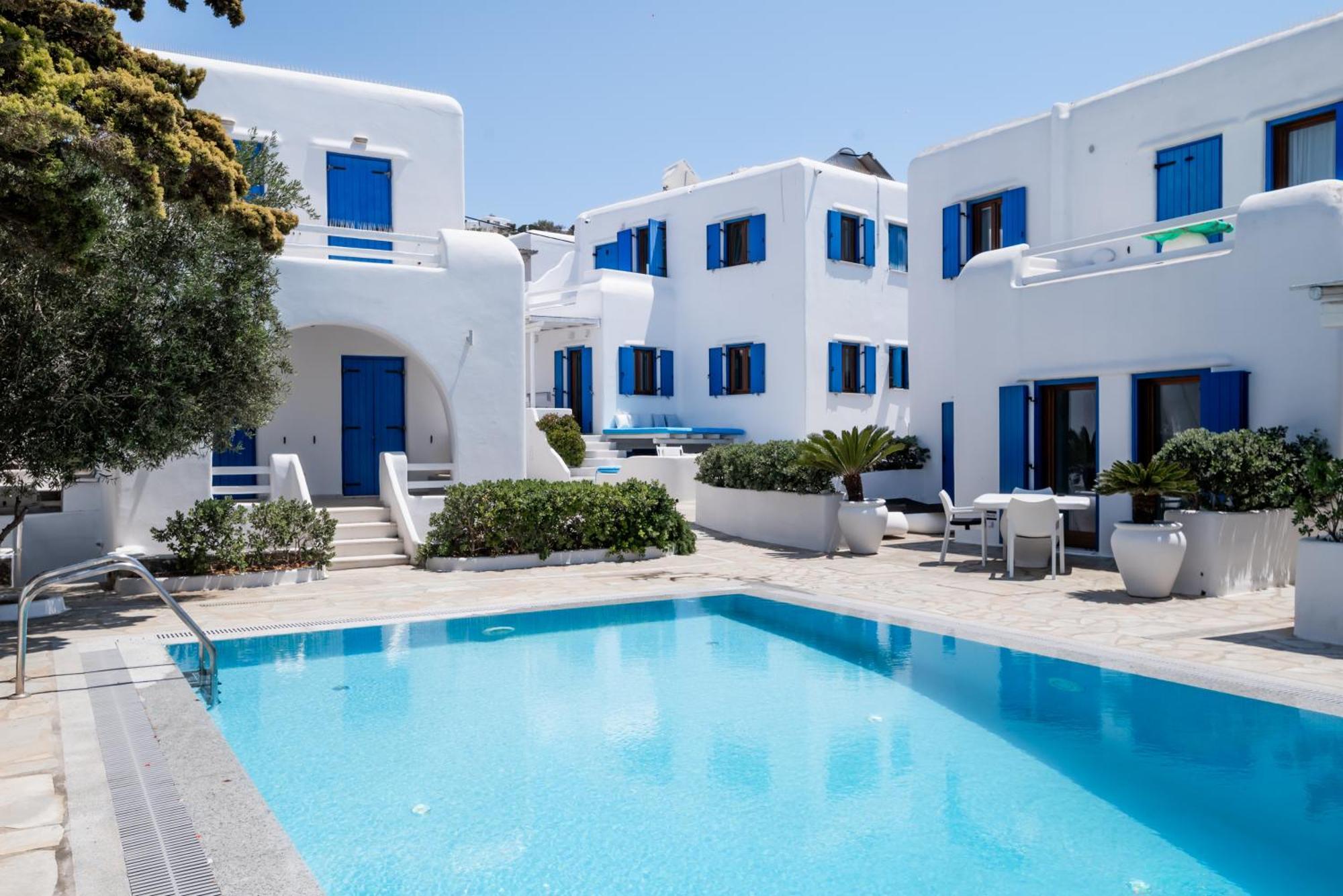 Olive Tree & Capari Mykonos Town Homes & Apartments With Pool! Exterior photo