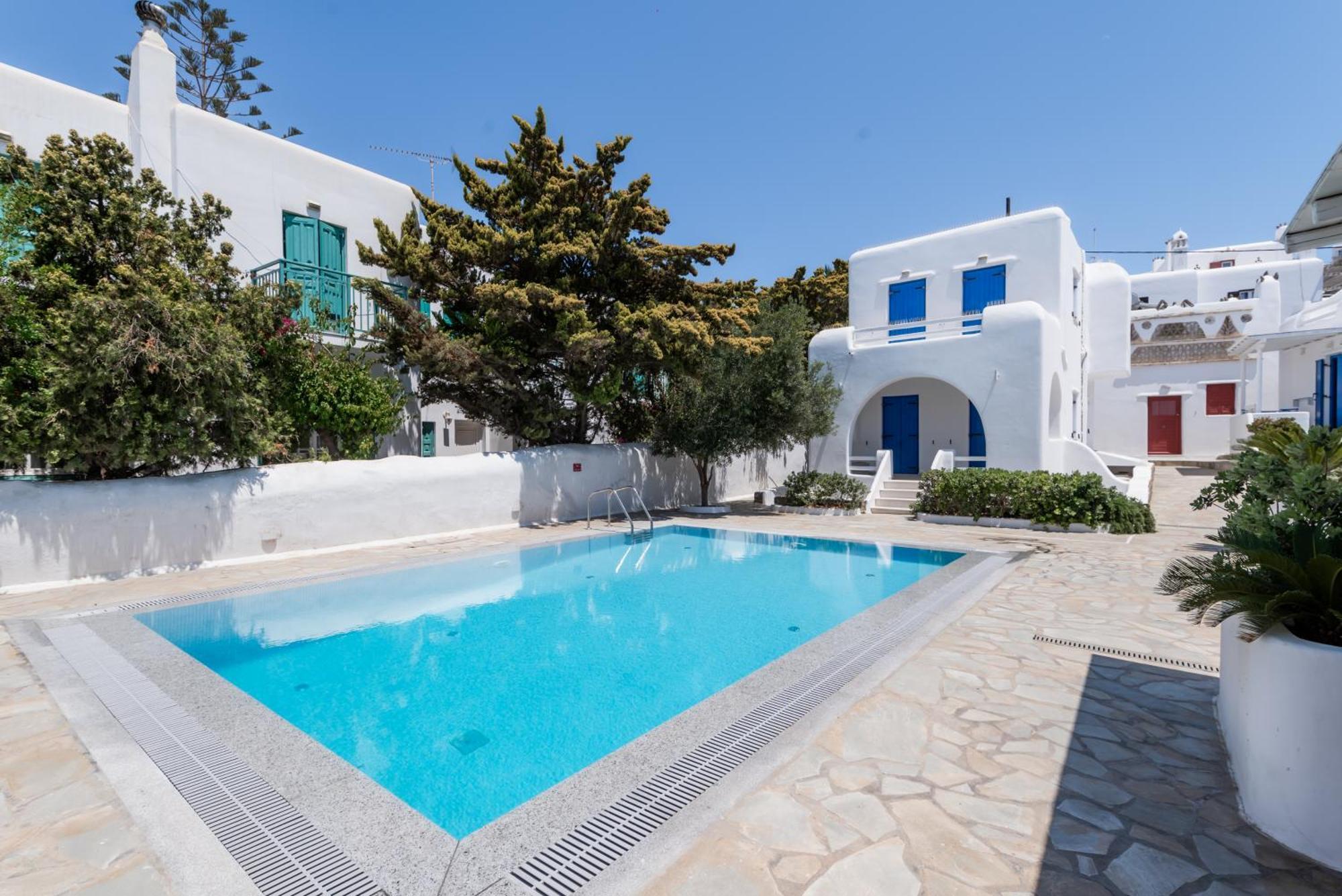Olive Tree & Capari Mykonos Town Homes & Apartments With Pool! Exterior photo